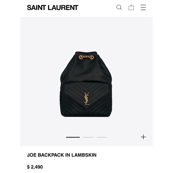 **SOLD** YSL Joe Backpack - Picture 10 of 13